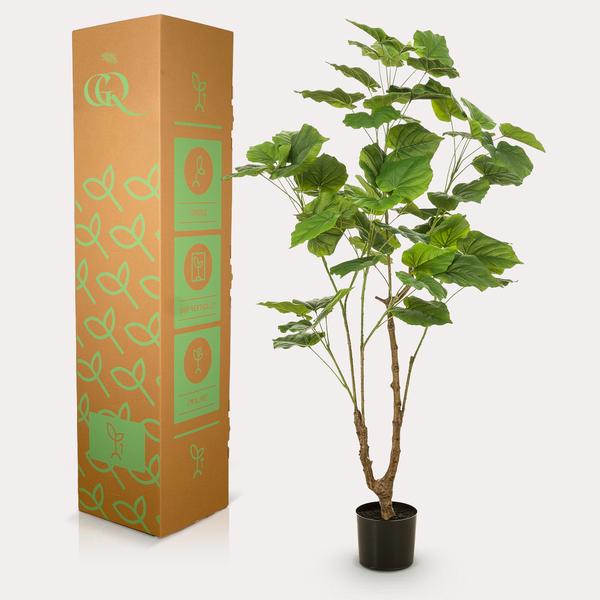 Ficus umbellate / Afrikaanse vijg - kunstplant - h 125cm