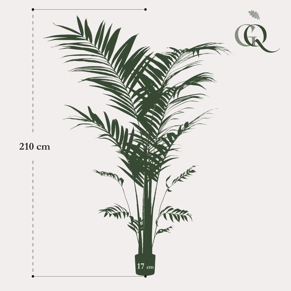 Kentia / Kentiapalm - kunstplant - h 210cm