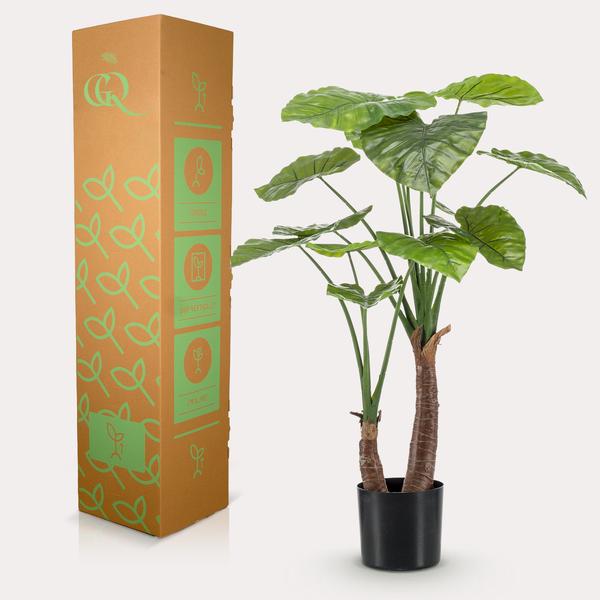 Alocasia / Olifantsoor - kunstplant - h 110cm